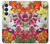 S3205 Retro Art Flowers Case For Samsung Galaxy S25 FE