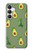 S3285 Avocado Fruit Pattern Case For Samsung Galaxy S25 FE, S26 FE