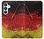 S3303 Germany Flag Vintage Football Graphic Case For Samsung Galaxy S25 FE