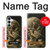 S3358 Vincent Van Gogh Skeleton Cigarette Case For Samsung Galaxy S25 FE