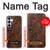 S3405 Fish Tattoo Leather Graphic Print Case For Samsung Galaxy S25 FE