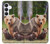 S3558 Bear Family Case For Samsung Galaxy S25 FE