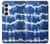 S3671 Blue Tie Dye Case For Samsung Galaxy S25 FE, S26 FE