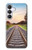 S3866 Railway Straight Train Track Case For Samsung Galaxy S25 FE