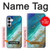 S3920 Abstract Ocean Blue Color Mixed Emerald Case For Samsung Galaxy S25 FE
