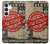 S3937 Text Top Secret Art Vintage Case For Samsung Galaxy S25 FE