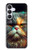 S3971 Cat Painted Color Case For Samsung Galaxy S25 FE