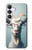 S3991 Goat Glasses Case For Samsung Galaxy S25 FE