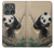 S2210 Panda Fluffy Art Painting Case For Motorola Edge (2025)