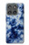 S3439 Fabric Indigo Tie Dye Case For Motorola Edge (2025)