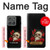 S3753 Dark Gothic Goth Skull Roses Case For Motorola Edge (2025)