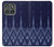 S3950 Textile Thai Blue Pattern Case For Motorola Edge (2025)