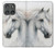 S4025 White Horse Painting Case For Motorola Edge (2025)