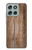 S0599 Wood Graphic Printed Case For Motorola Moto G56