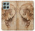 S1045 Leonardo da Vinci Woman's Head Case For Motorola Moto G56