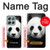 S1072 Panda Bear Case For Motorola Moto G56