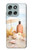 S1425 Seashells on The Beach Case For Motorola Moto G56