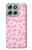 S2213 Pink Leopard Pattern Case For Motorola Moto G56