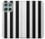 S2297 Black and White Vertical Stripes Case For Motorola Moto G56