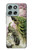 S2773 Peacock Chinese Brush Painting Case For Motorola Moto G56