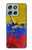 S3306 Colombia Flag Vintage Football Graphic Case For Motorola Moto G56