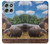 S4031 Baby Hippo Hippopotamus Family Case For Motorola Moto G56