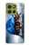 S0084 Turtle in the Rain Case For Motorola Moto G86