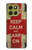 S0674 Keep Calm and Carry On Case For Motorola Moto G86