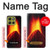 S0745 Volcano Lava Case For Motorola Moto G86