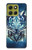 S1135 Wolf with knives Rock Case For Motorola Moto G86