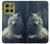 S1516 White Wolf Case For Motorola Moto G86