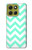 S1723 Mint Chevron Zigzag Case For Motorola Moto G86