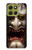 S2112 Hannya Demon Mask Case For Motorola Moto G86
