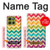 S2362 Rainbow Colorful Shavron Zig Zag Pattern Case For Motorola Moto G86