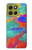 S2942 Brush Stroke Painting Case For Motorola Moto G86