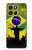 S2981 Brazil Football Soccer Case For Motorola Moto G86