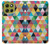 S3049 Triangles Vibrant Colors Case For Motorola Moto G86