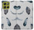 S3085 Feather Paint Pattern Case For Motorola Moto G86