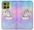 S3256 Cute Unicorn Cartoon Case For Motorola Moto G86