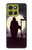 S3262 Grim Reaper Night Moon Cemetery Case For Motorola Moto G86