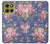 S3265 Vintage Flower Pattern Case For Motorola Moto G86