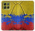 S3306 Colombia Flag Vintage Football Graphic Case For Motorola Moto G86