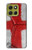 S3316 England Flag Vintage Football Graphic Case For Motorola Moto G86