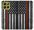 S3472 Firefighter Thin Red Line Flag Case For Motorola Moto G86