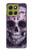 S3582 Purple Sugar Skull Case For Motorola Moto G86