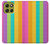 S3678 Colorful Rainbow Vertical Case For Motorola Moto G86