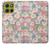 S3688 Floral Flower Art Pattern Case For Motorola Moto G86