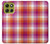 S3941 LGBT Lesbian Pride Flag Plaid Case For Motorola Moto G86