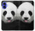 S4049 Cute Panda Stick Out Tongue Case For iPhone 16