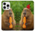 S4068 Capybara Butterfly Case For iPhone 16 pro